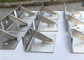 Productos de construcción de acero inoxidable de plata, soportes de montaje de acero inoxidable aprobados por GB proveedor