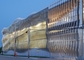 Protección del medio ambiente de la resistencia de choque de la pared de cortina del acero inoxidable del aeropuerto proveedor