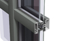 Perfiles de aluminio de fácil limpieza para muro cortina, muro cortina unitizado certificado GB proveedor