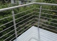 Barandilla del balcón del acero inoxidable de la resistencia a la corrosión con diversos procesos de pulido proveedor