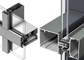 Aleación de aluminio / muro cortina de acero inoxidable con tratamientos de superficie de patrones aleatorios proveedor