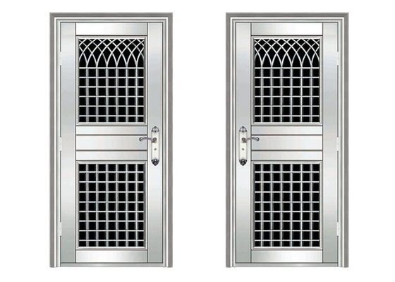 China Aleación de aluminio / Acero inoxidable Puertas residenciales Resistencia a la corrosión fuerte proveedor